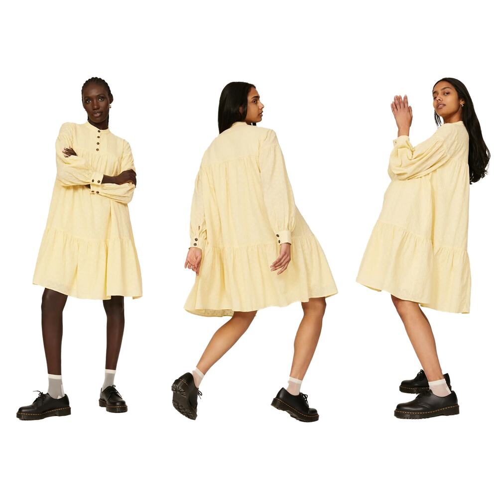 Pamela Love x RTR Yellow Eyelet Dress Size Small